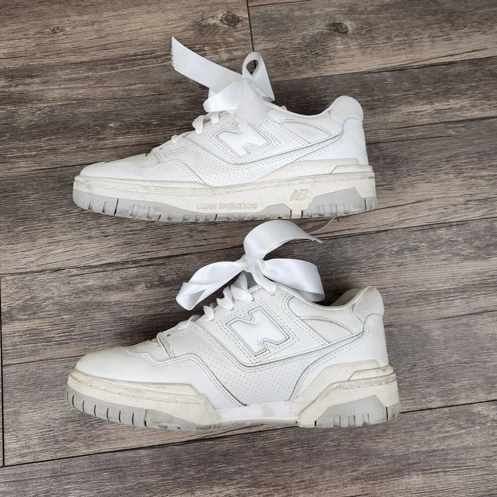 New Balance 550 Sneakers White Men's 4.5/Women's 6